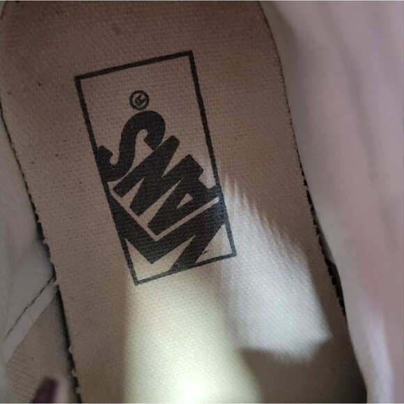 Vans of the Wall Burgundy Hightop sneaker shoes size 7.5 - Picture 7 of 8